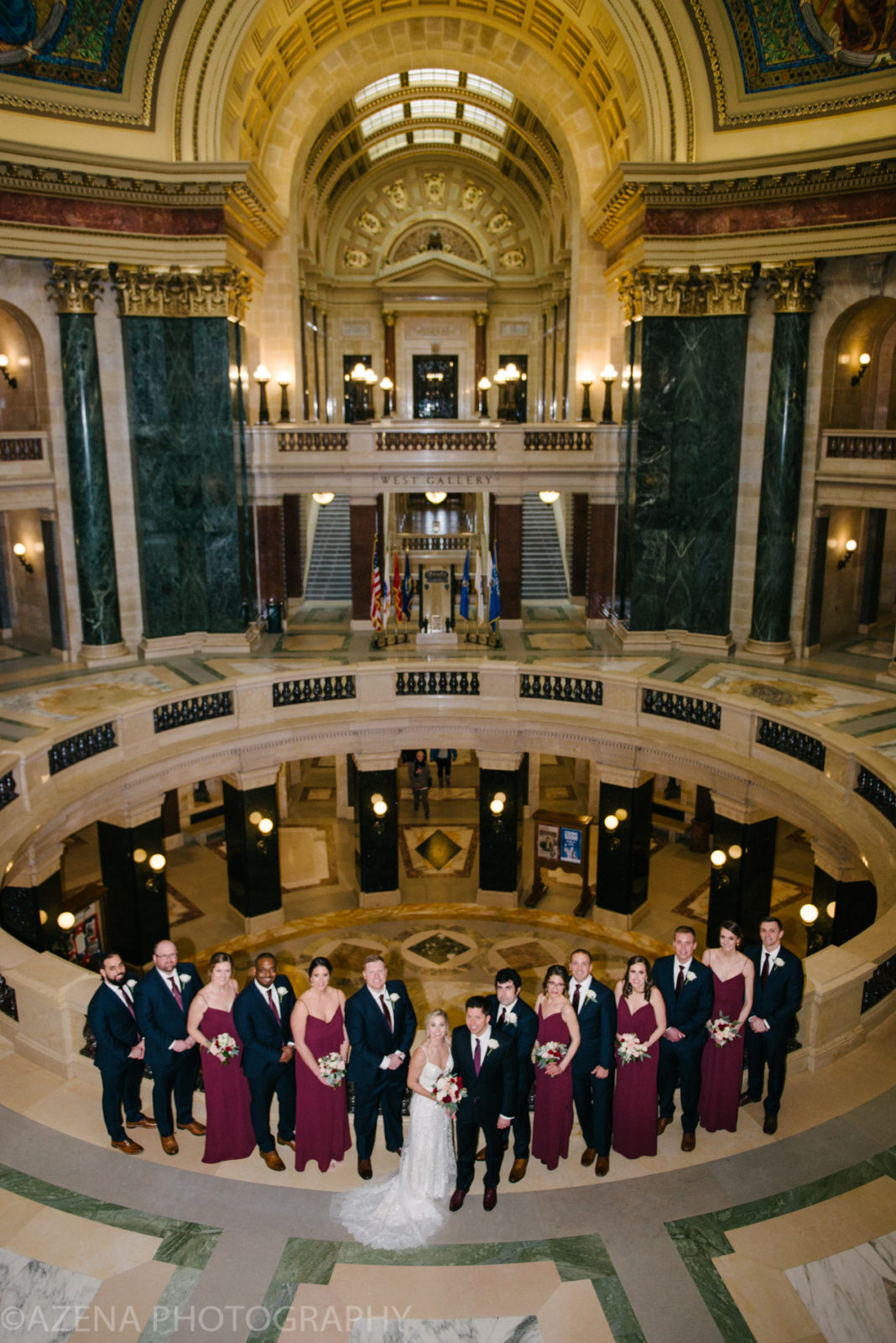 Wedding Party at the Capitol