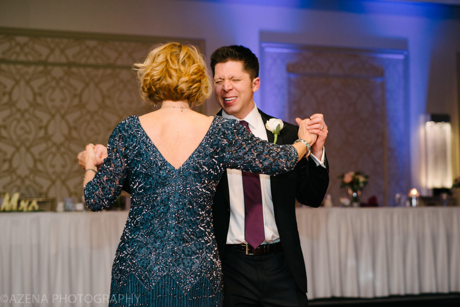 Mother and Son dance at wedding