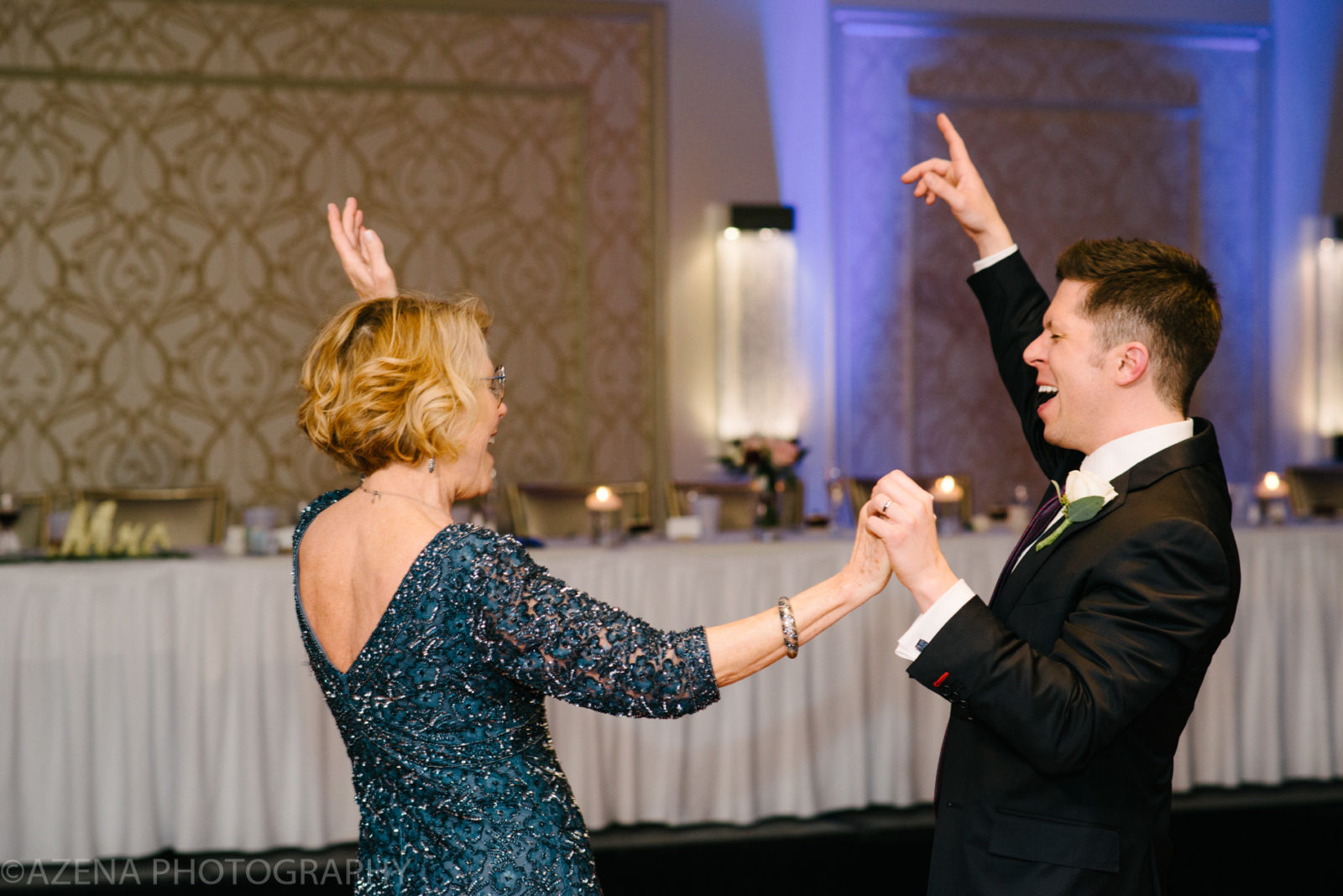 Mother and Son dance at wedding