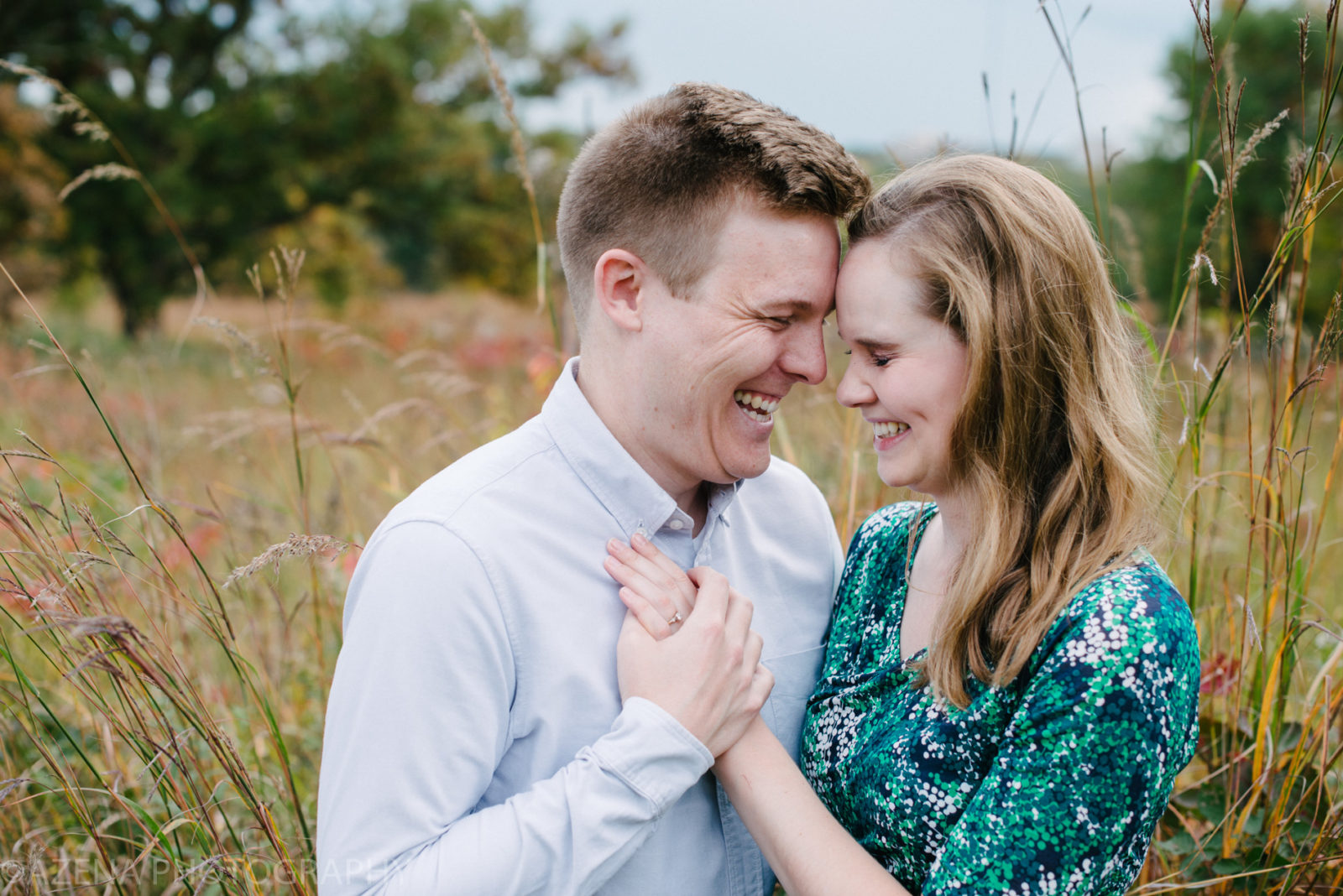 engagement session at Owen Conservancy