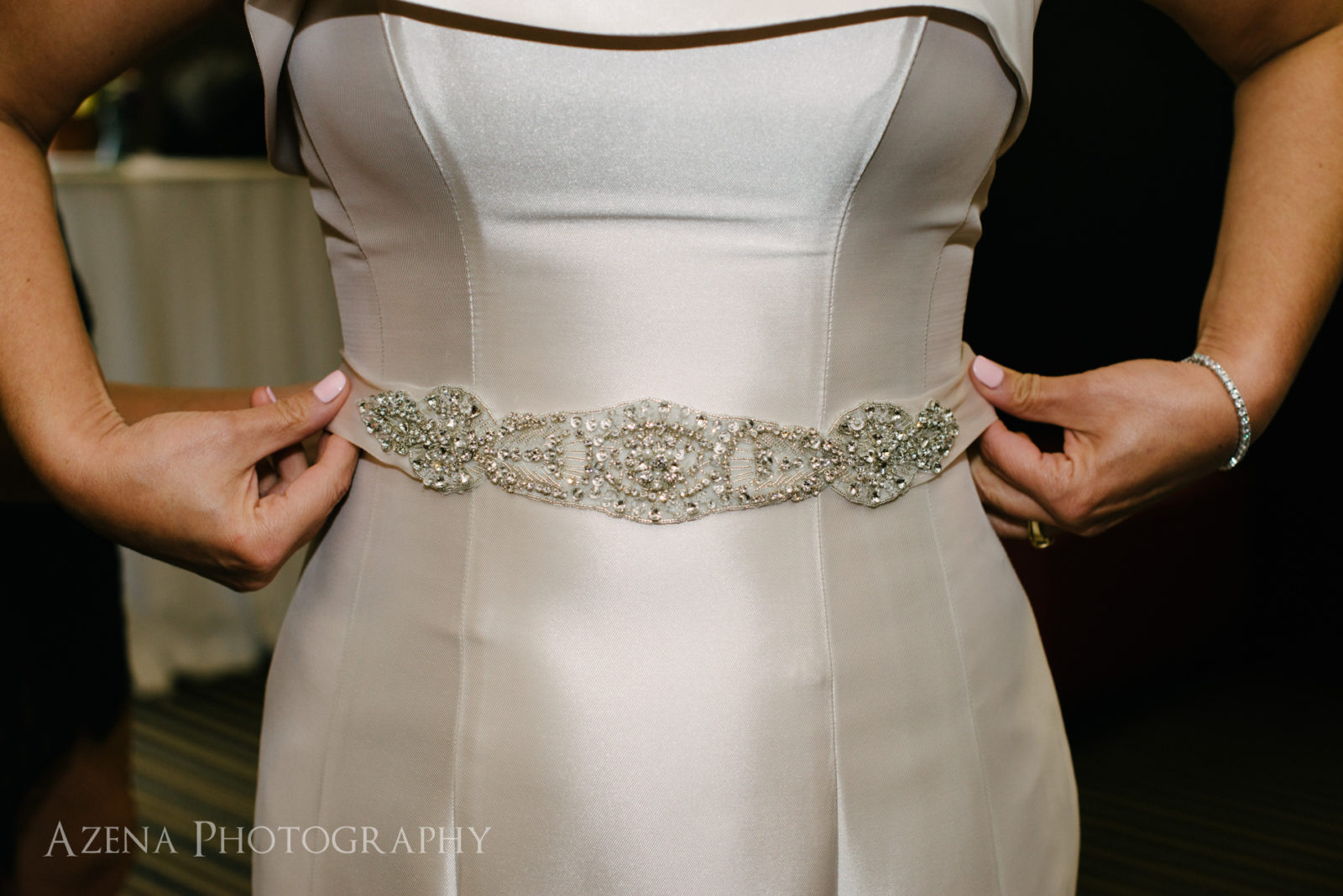 jeweled sash for wedding dress
