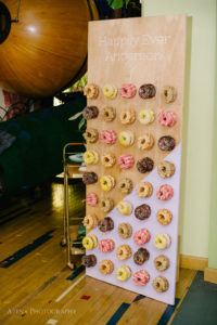 Cedar and Spice Donut Wall