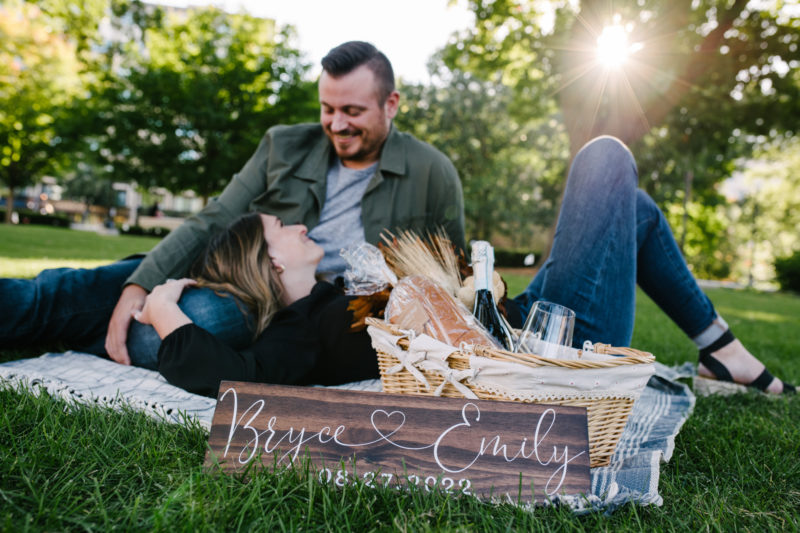 Engagement Session with Props